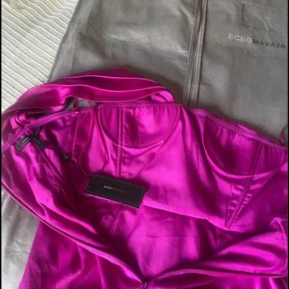 BCBG fuchsia pink dress - Picture 2 of 4